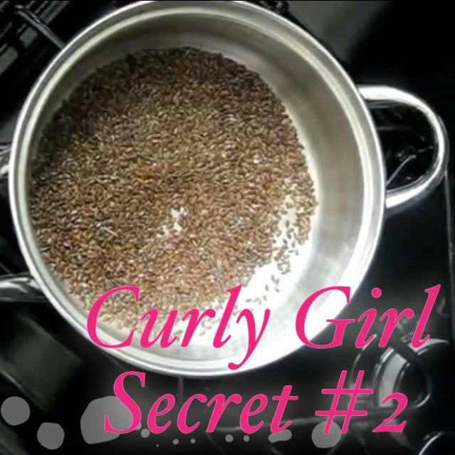 Curly Girl Secret #2 DIY Flax Seed Gel by Naptural85