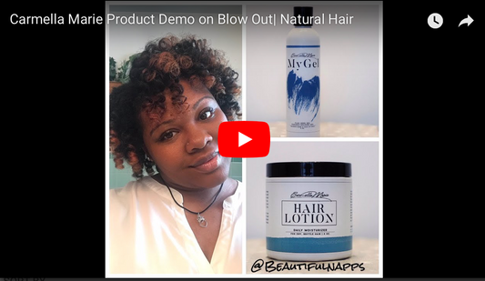 How to Use Hair Lotion & MyGel on Blown Out Hair