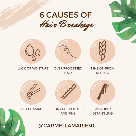 6 Causes of Hair Breakage