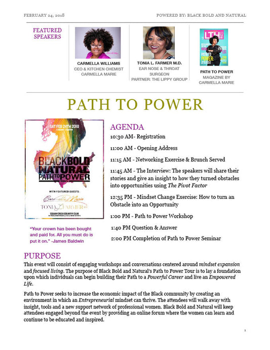 Path to Power Event