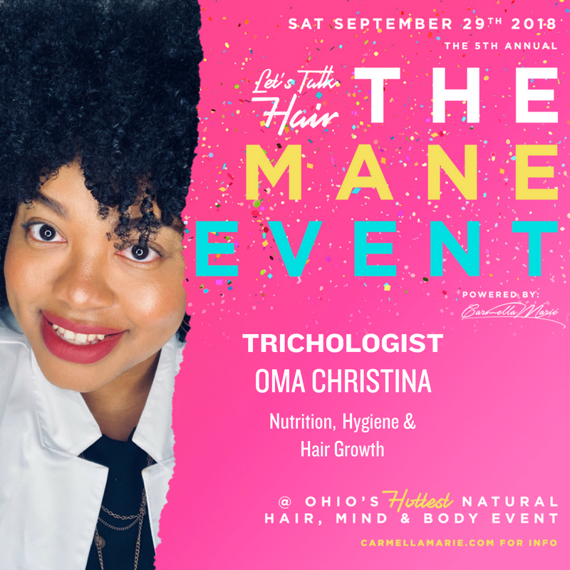 Trichologist at 2018 Mane Event