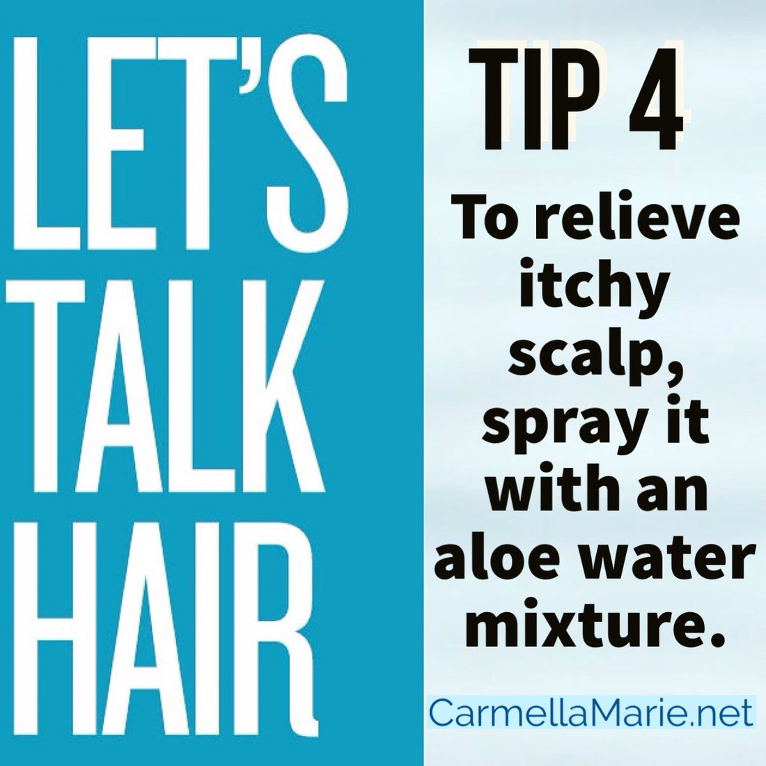 Winter Hair Tip #4: Aloe Vera