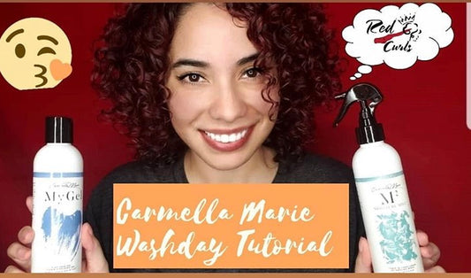 Rejuvenating wash day routine for curly hair 