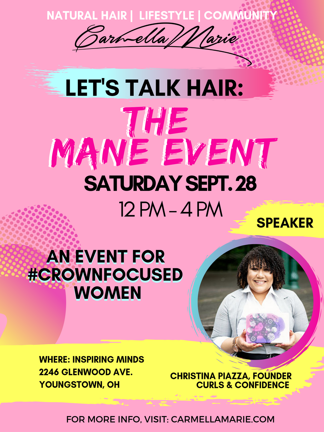 2019 Let's Talk Hair: The Mane Event: Ohio's Hottest Natural Hair Event