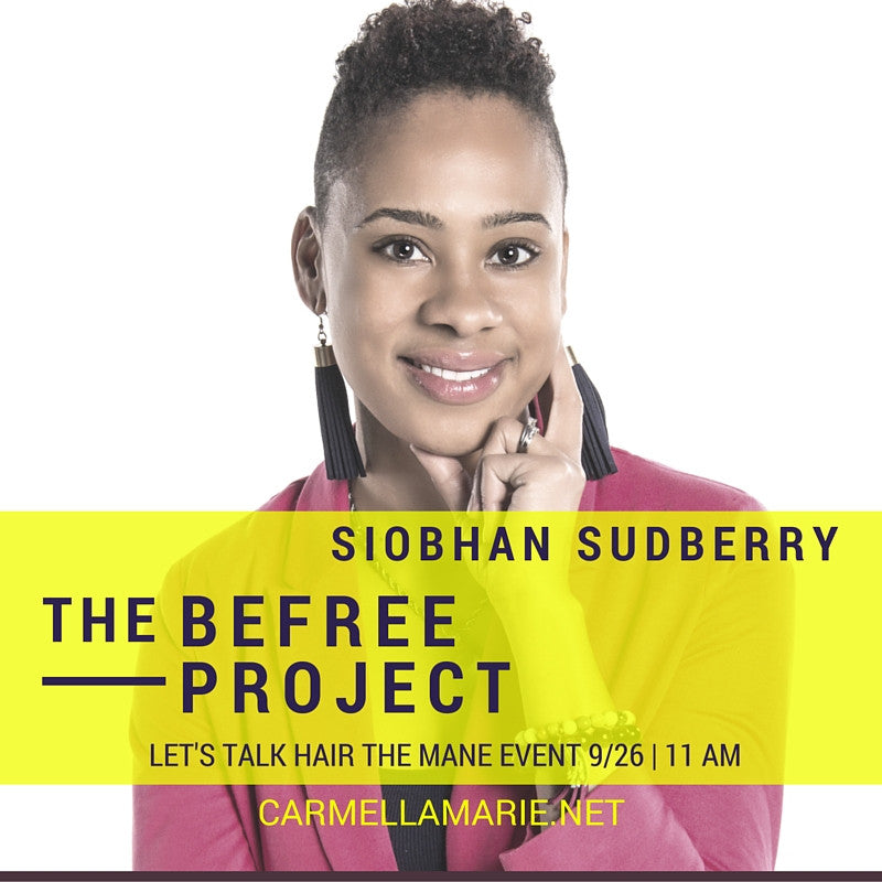 Life Coach Siobhan Sudberry Let's Talk Hair Speaker
