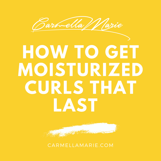 what products you need to use on curly coily kinky dry hair in order to get moisturized curls that last